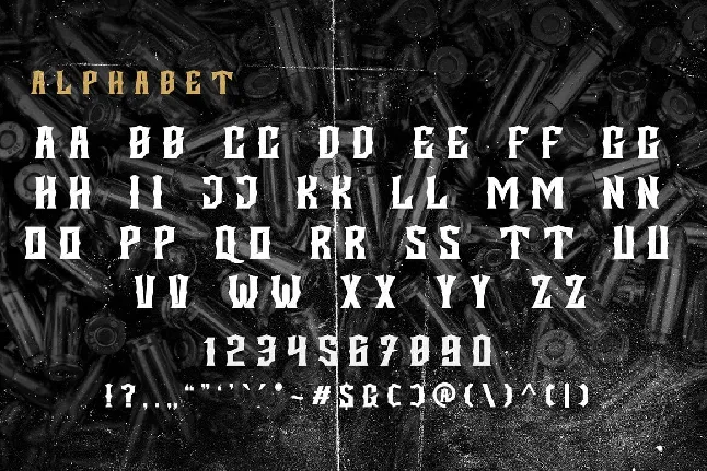 Degrief font