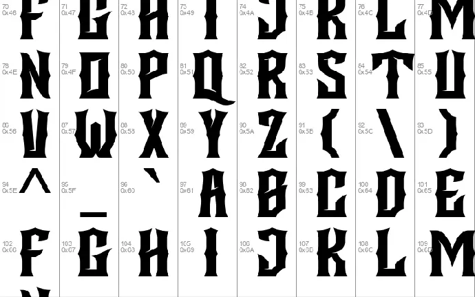 Degrief font