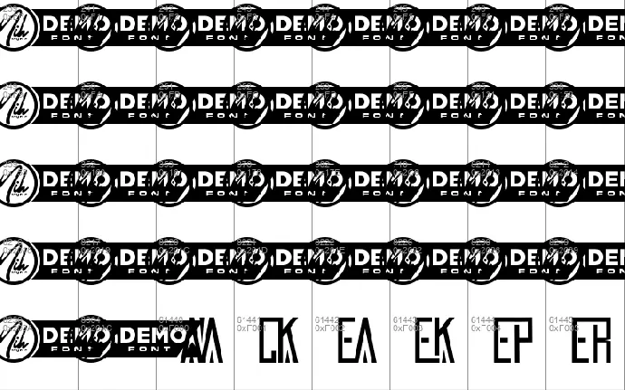 Tombaks Demo font