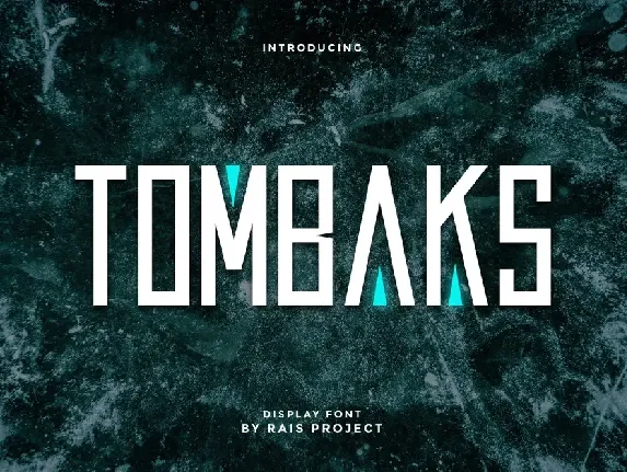 Tombaks Demo font