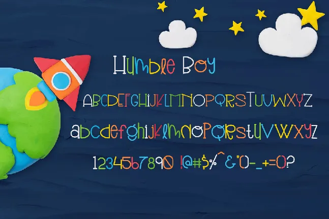 Humble Boy font