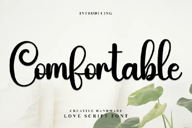 Comfortable font