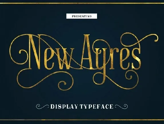 New Ayres font