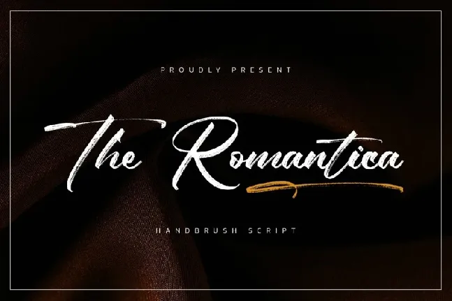 The Romantica font