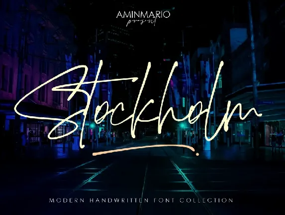 Stockholm font