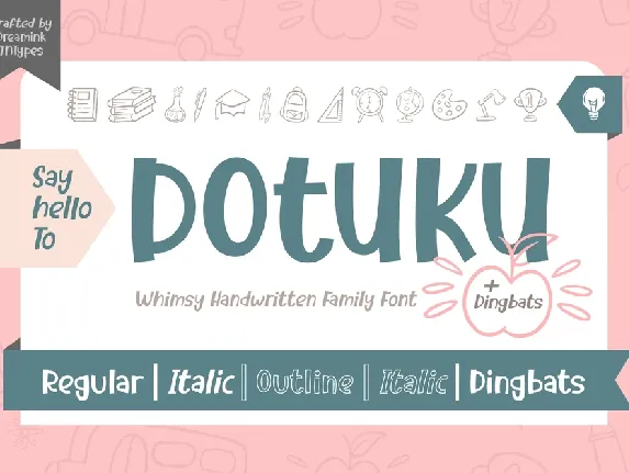 Dotuku Family font