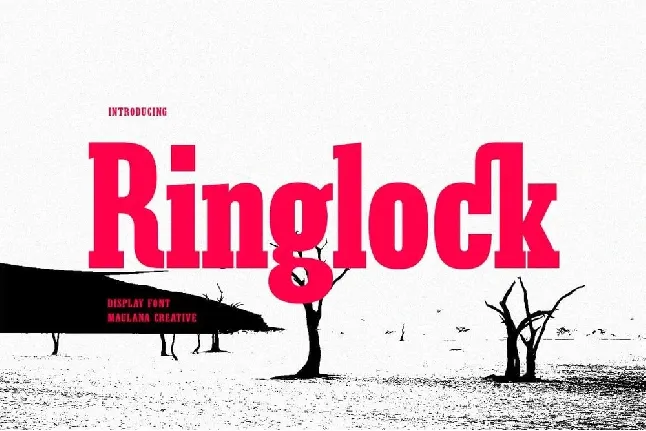 Ringlock font