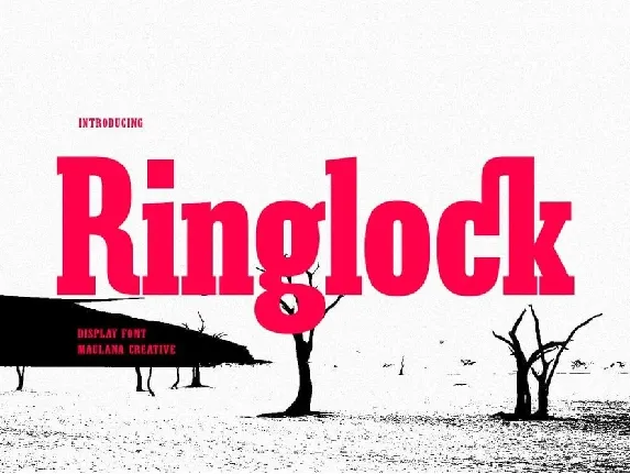 Ringlock font