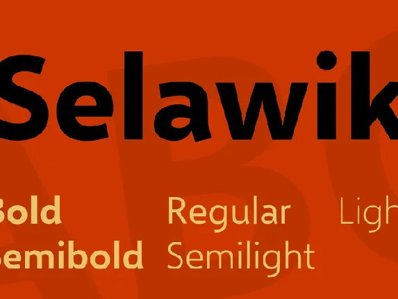 Selawik font