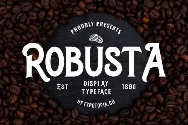 Robusta Display font