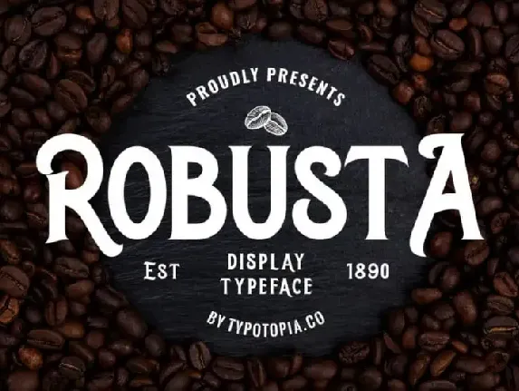 Robusta Display font