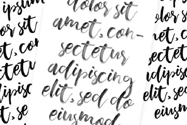 Troothusan Brush font