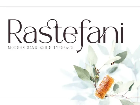 Rastefani font