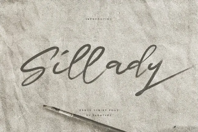 Sillady font