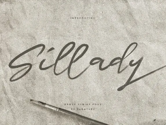 Sillady font