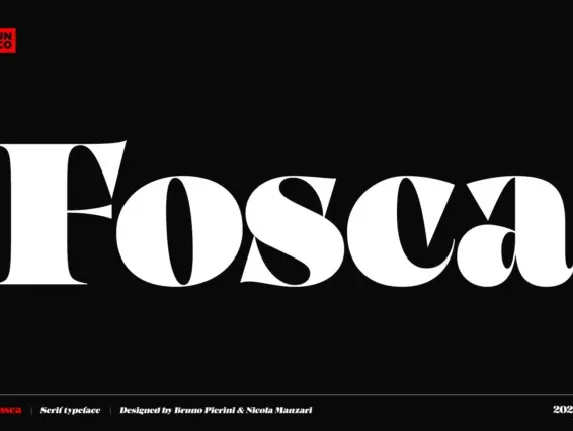 Fosca font