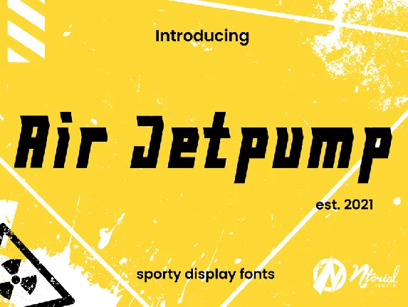 Air Jetpump font