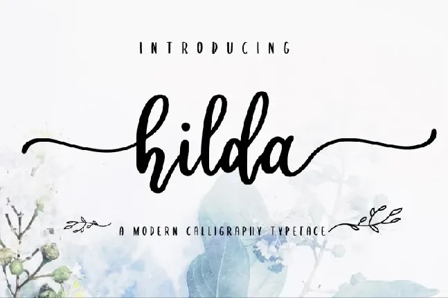 Hilda font