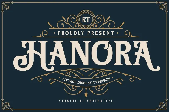 Hanora font