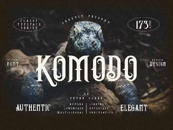 Komodo font