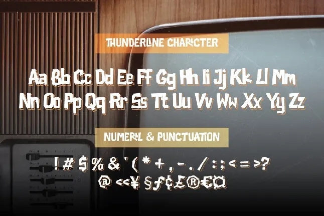 Thunderilec Demo font