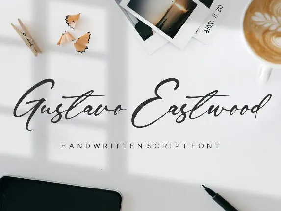 Gustavo Eastwood font