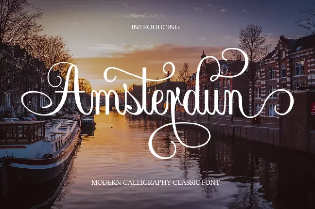 Amsterdun font