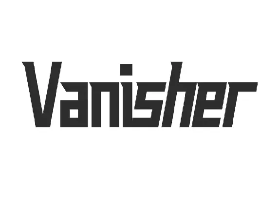 Vanisher font