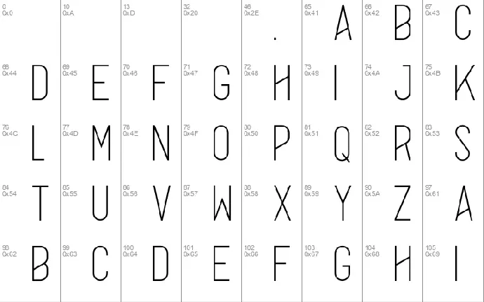 Alpha Family font