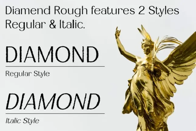 Diamend Rough font