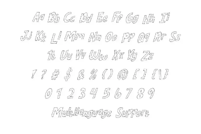 Doodle Sketch Demo font