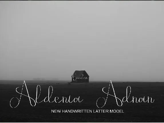 Aldenia Adnan font