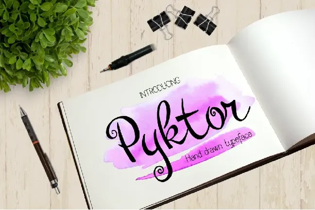 Pyktor font