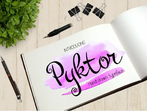 Pyktor font