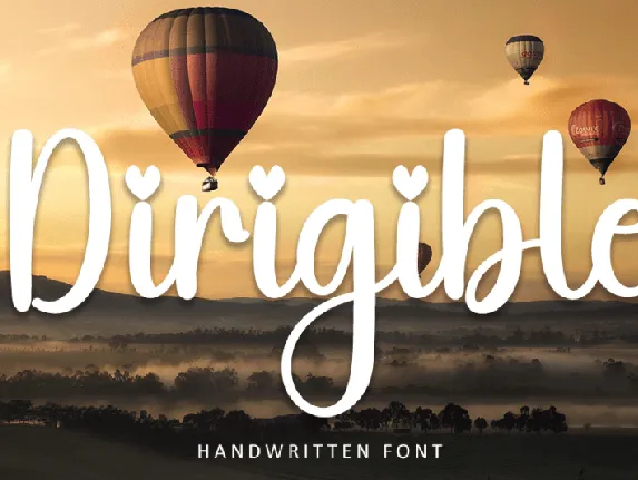 Dirigible font