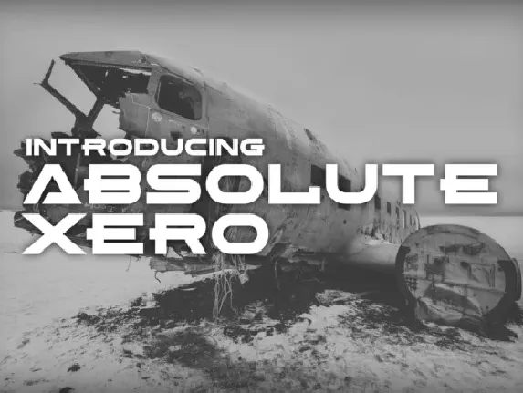 Absolute Xero font