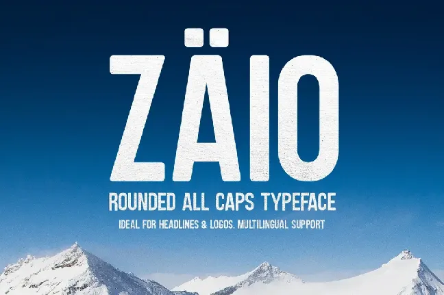 Zaio font