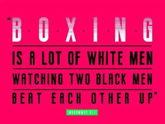 BOXING font