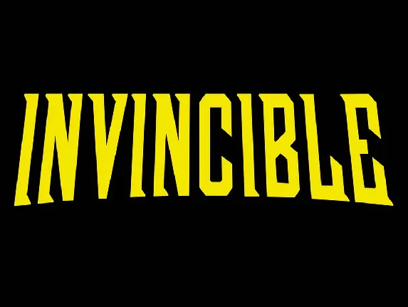 Invincible font