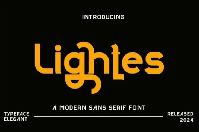 Lightes font