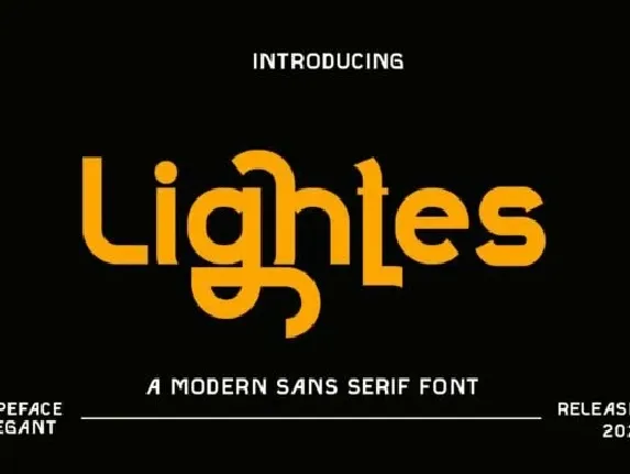 Lightes font