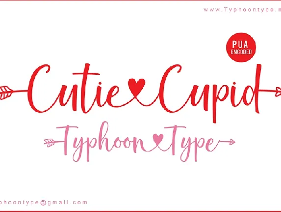 Cutie Cupid font