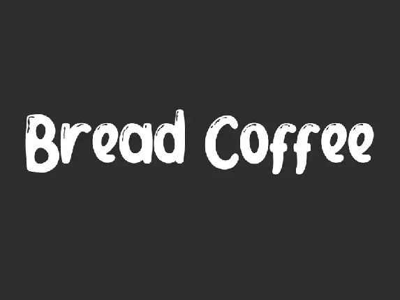 Bread Coffee font