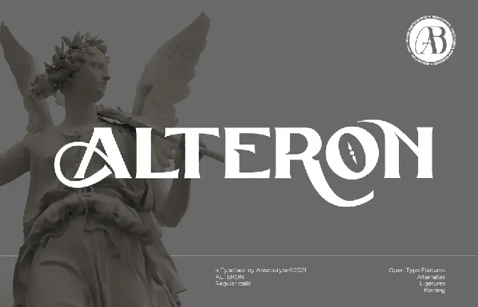 ALTERON font