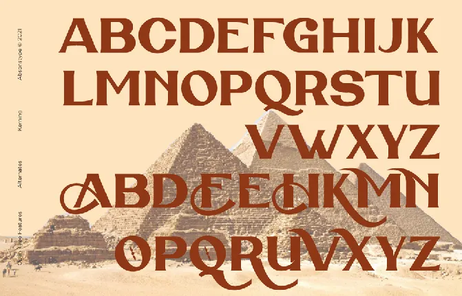 ALTERON font