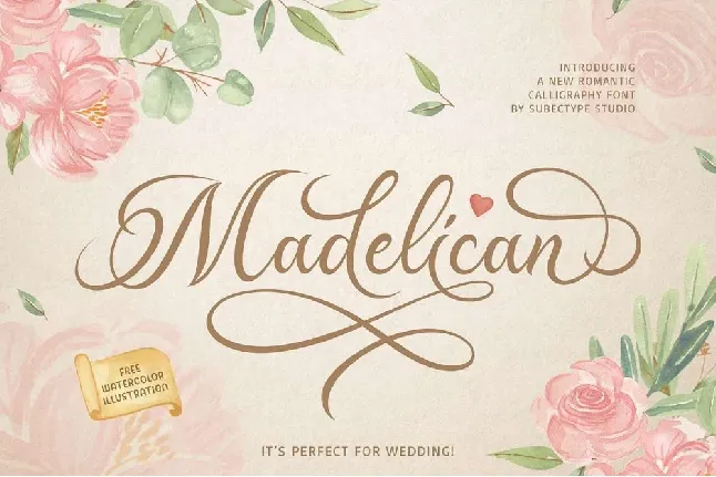 Madelican font