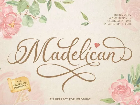 Madelican font