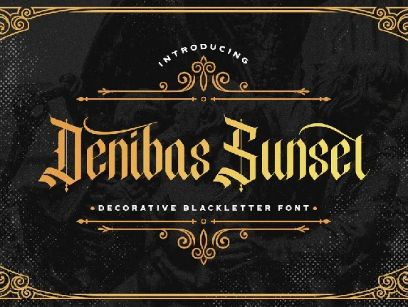 Denibas Sunset font