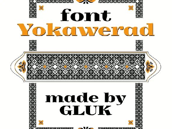 Yokawerad font