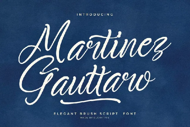 Martinez Gauttaro font